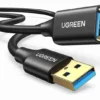 UGREEN USB 3.0 Extension Male Cable 3m (Black) – UG-30127