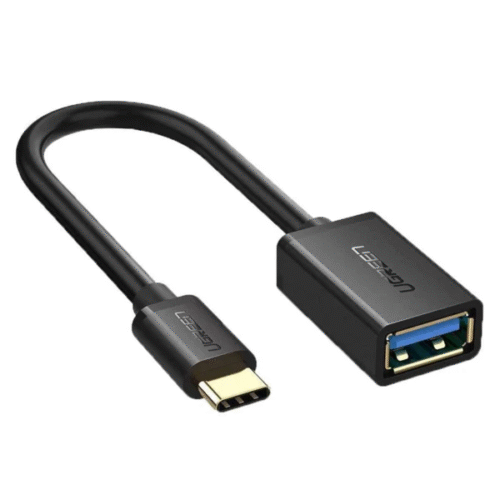 UGREEN USB-C Male to USB 3.0 A Female Cable Black