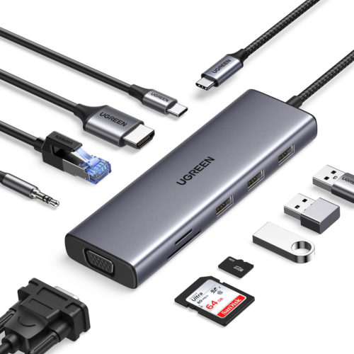 Ugreen 10-in-1 USB-C Multifunction Adapter UG-15534 