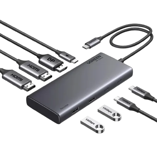 Ugreen-8-in-1-Multifunction-Adapter-USB-C-to-USB-A-3.2-HDMI-4K-DP-PD-port-Converter-UG-35625