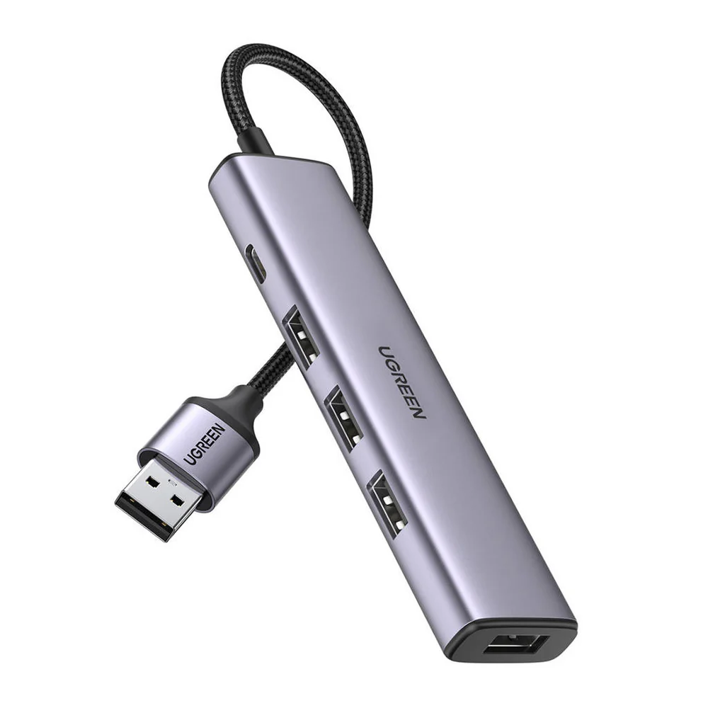 Ugreen CM473 USB 3.0 to 4 Ports Hub Splitter with 20CM Cable