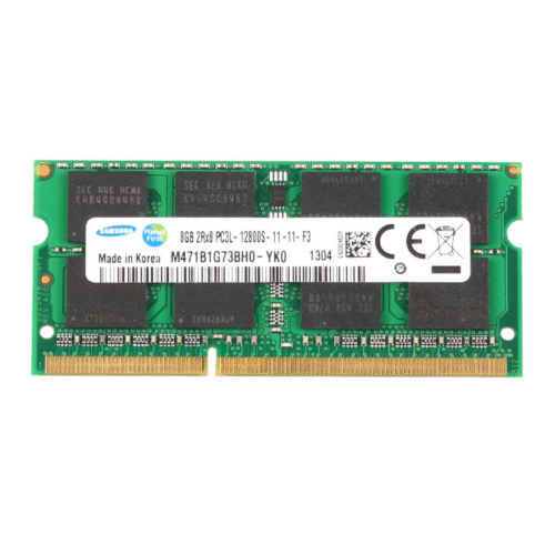 Samsung original 8GB (1 x 8GB) 204-pin SODIMM, DDR3 PC3L-12800, 1600MHz ram