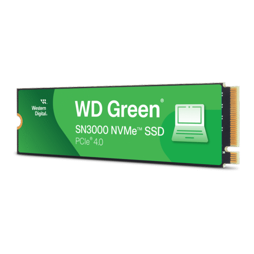 Western Digital WDS100T4G0E WD Green SN3000 1TB M.2 2280 PCIe 4.0 x4 NVMe Solid State Drive
