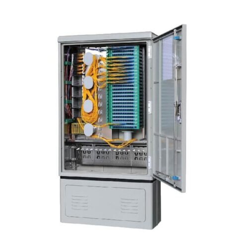 144 cores Pedestal-mounted fiber distribution cabinet