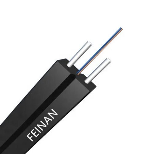 2 Core SingleMode Indoor Fiber Optic FTTH Drop Cable