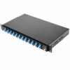 24 Port 1U LC-UPC Duplex MM Adapter Rack mount ODF