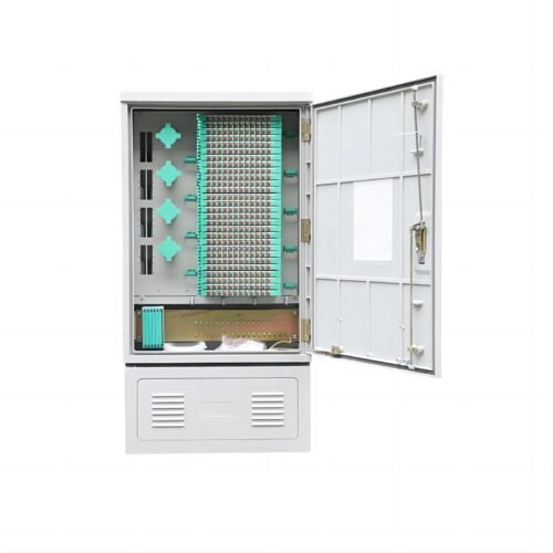 288 cores Pedestal mounted fiber distribution cabinet