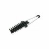 Aluminium anchoring clamp cable diameter 10.4mm breaking force 12kn