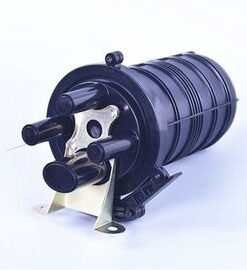 Fibre 48 Core Termination Box 400-210mm Aerial IP67 Heat Shrinkable Entries