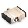 SC Duplex Multimode – Beige Fiber Optic Adaptor