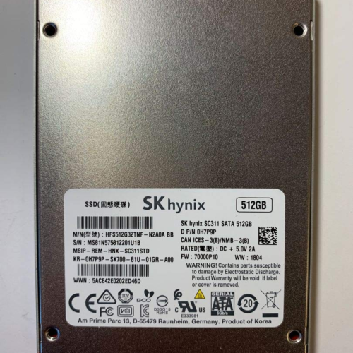 Hixa 512GB 2.5-Inch SATA SSD