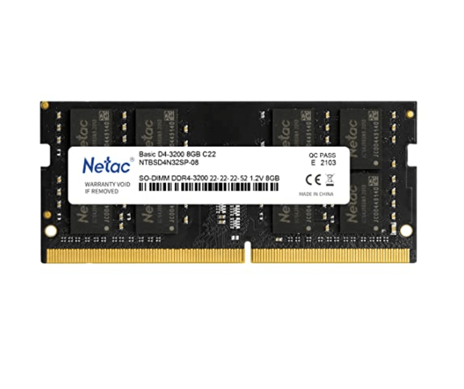 Netac 4GB DDR4 2666MHz CL19 Laptop RAM
