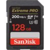 SanDisk Extreme PRO 128GB SDXC UHS-I Memory Card for Digital Cameras