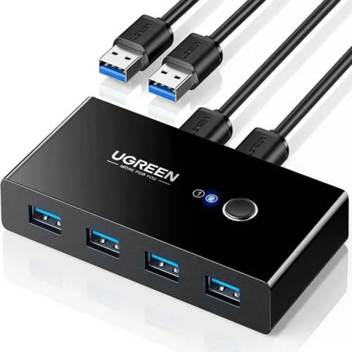 UGREEN 2 In 4 Out USB 3.0 Sharing Switch Box – UG-30768
