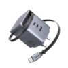 UGREEN X616 100W GaN Fast Charger with Retractable USB-C Cable – UG-65829