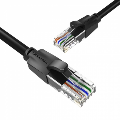 Vention Cat.6 UTP Patch Cable 1M Black