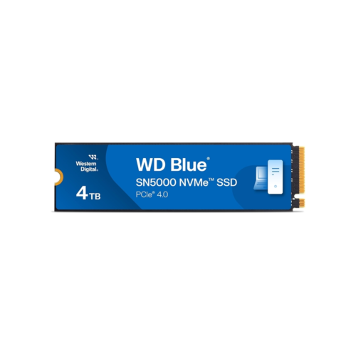 WD Blue SN5000 4TB NVMe SSD Gen4 PCIe M.2 2280