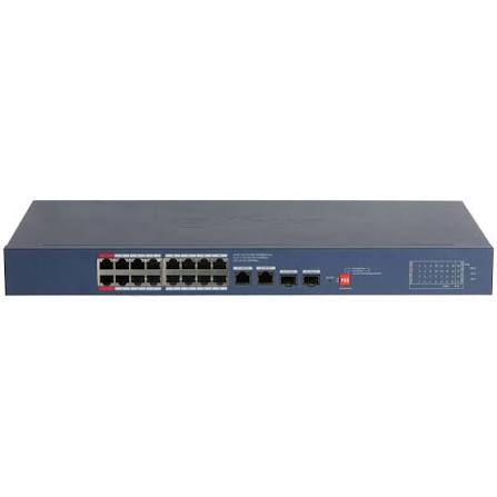 Drom power DAHUA CS4220-16GT-190 20-Port Cloud Managed Desktop Gigabit PoE Switch