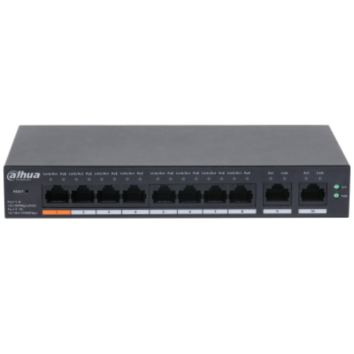 Drom power DAHUA SF1008L 8-Port Unmanaged Ethernet Switch
