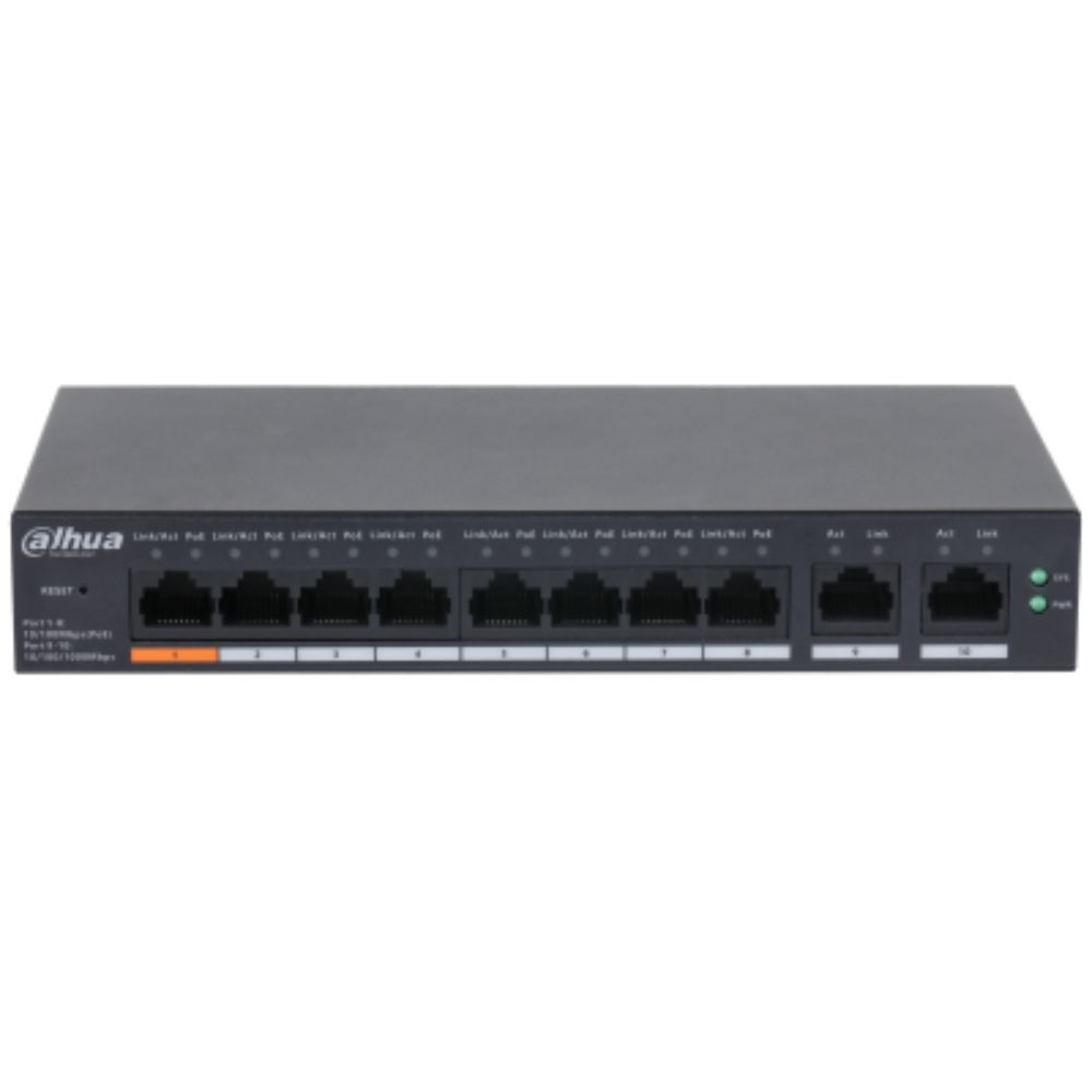 Drom power DAHUA SF1008L 8-Port Unmanaged Ethernet Switch